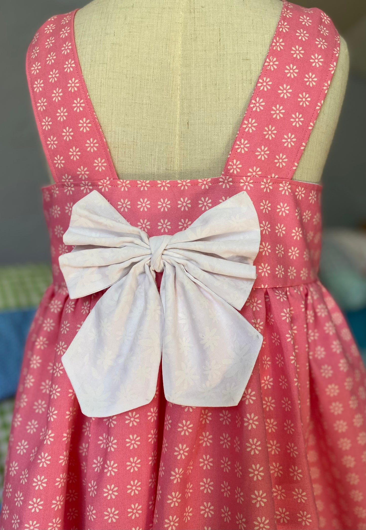 Pink with White Bow