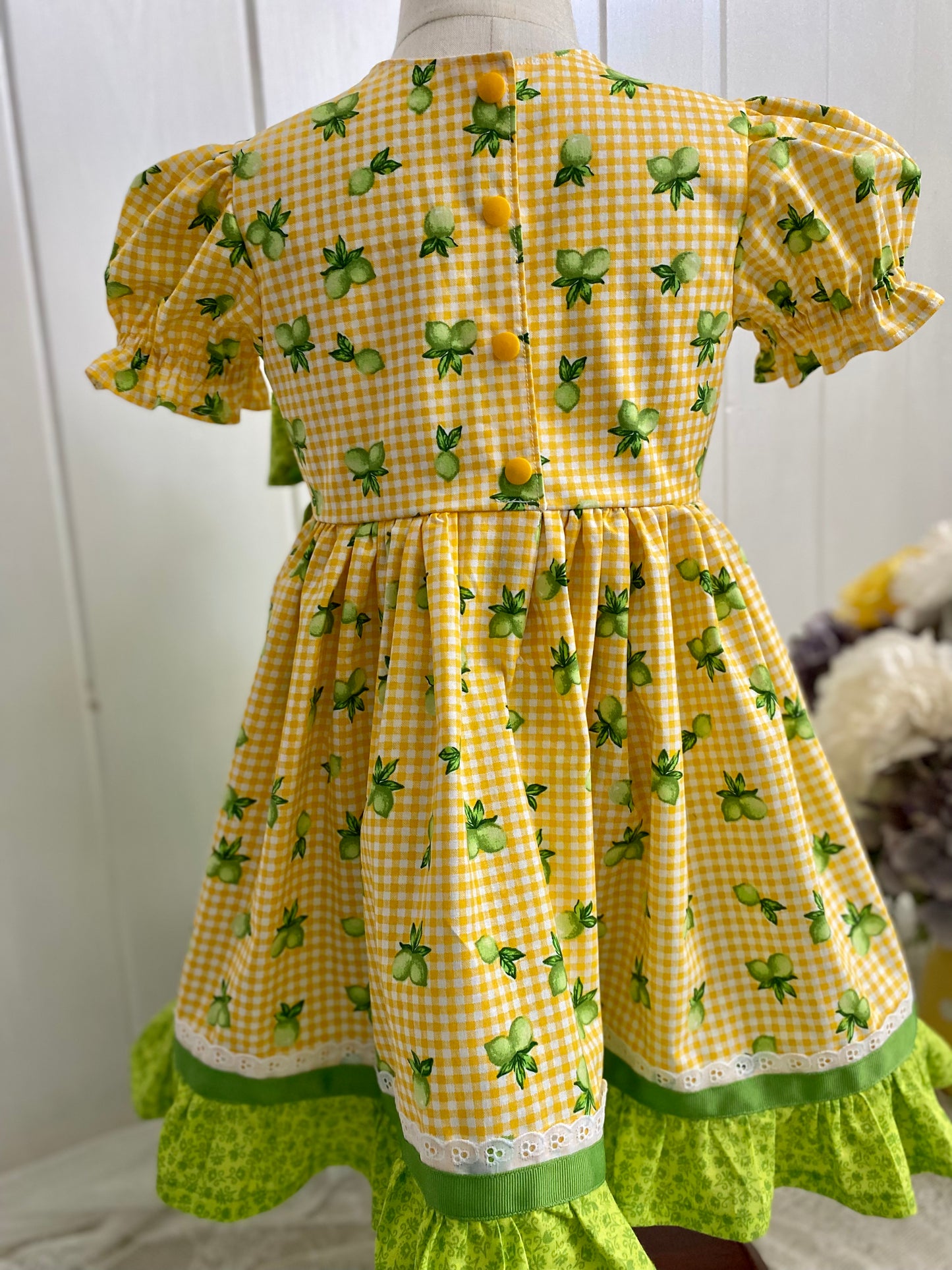 Yellow with bow
