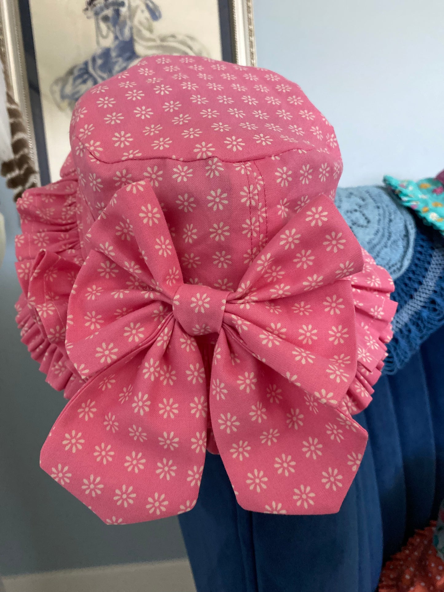 Hat Pink Floral