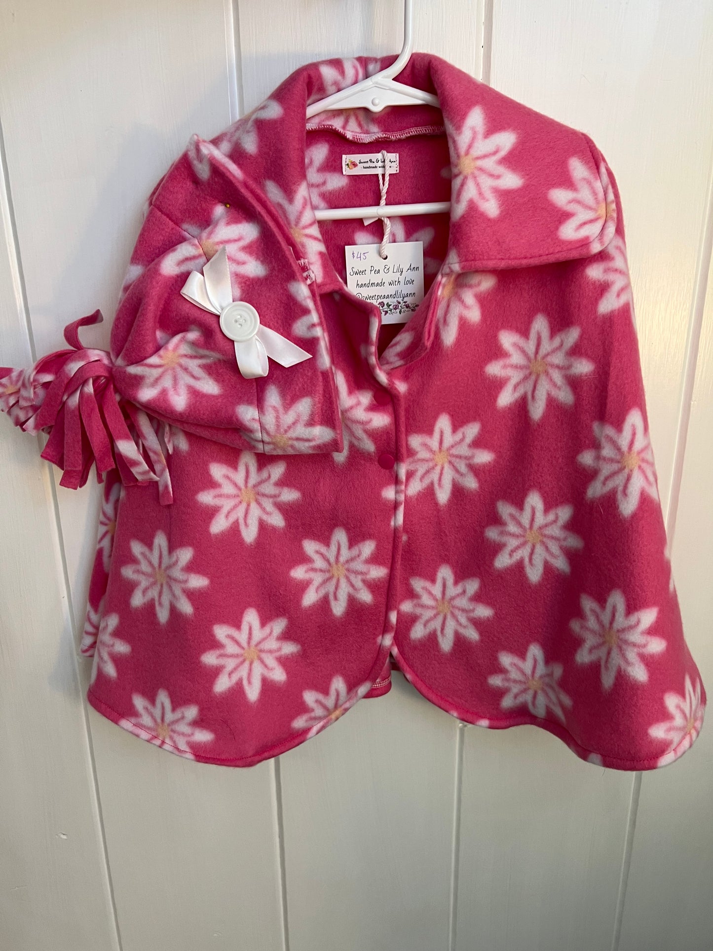 Cape with Matching Hat