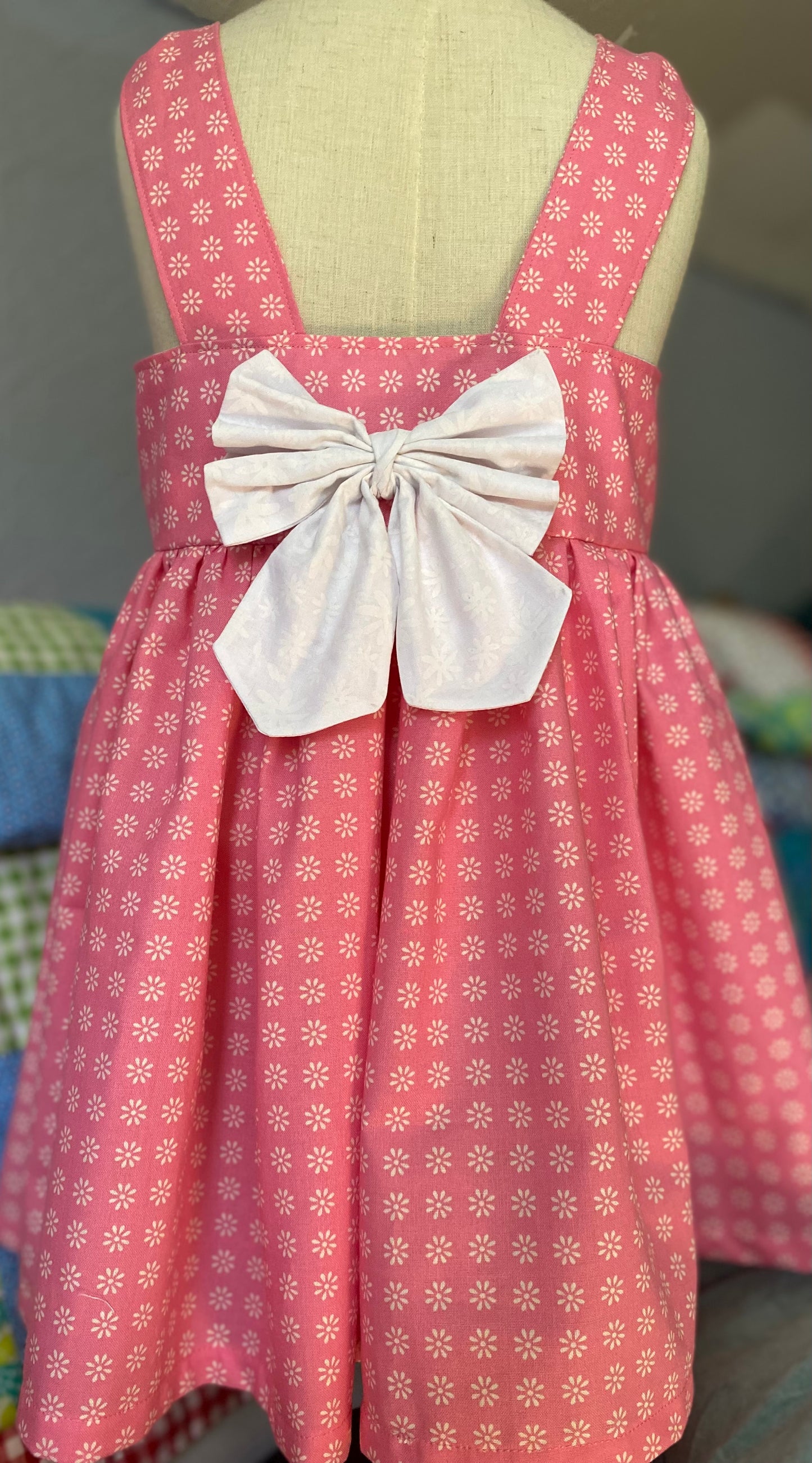 Pink with White Bow