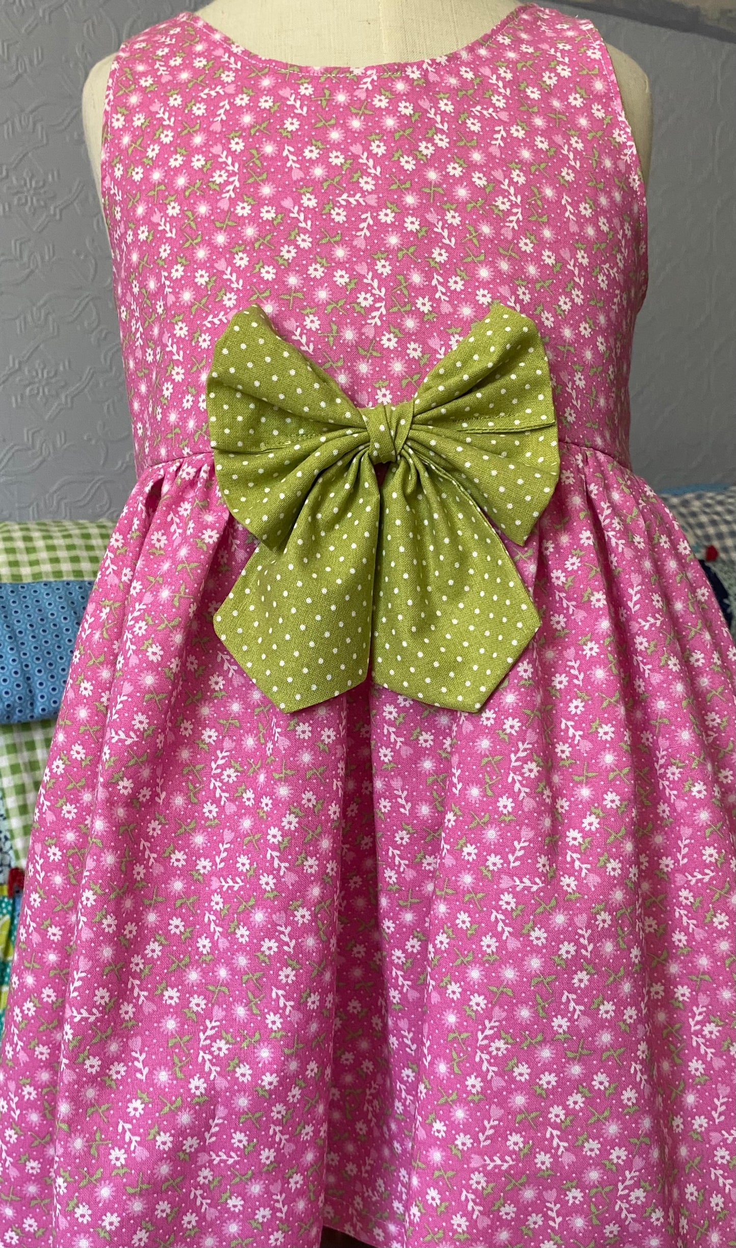 Pink and Green