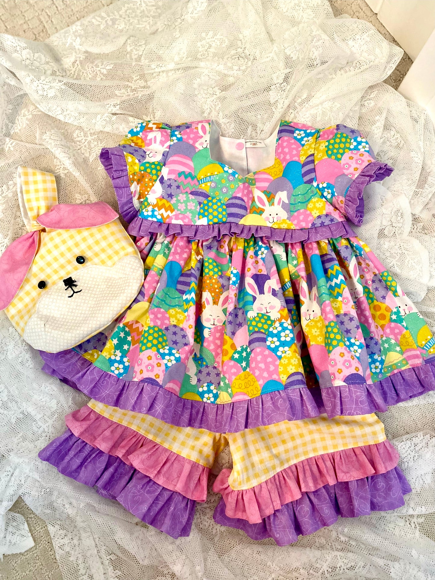 Easter Dress with Matching Basket