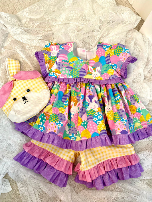 Easter Dress with Matching Basket