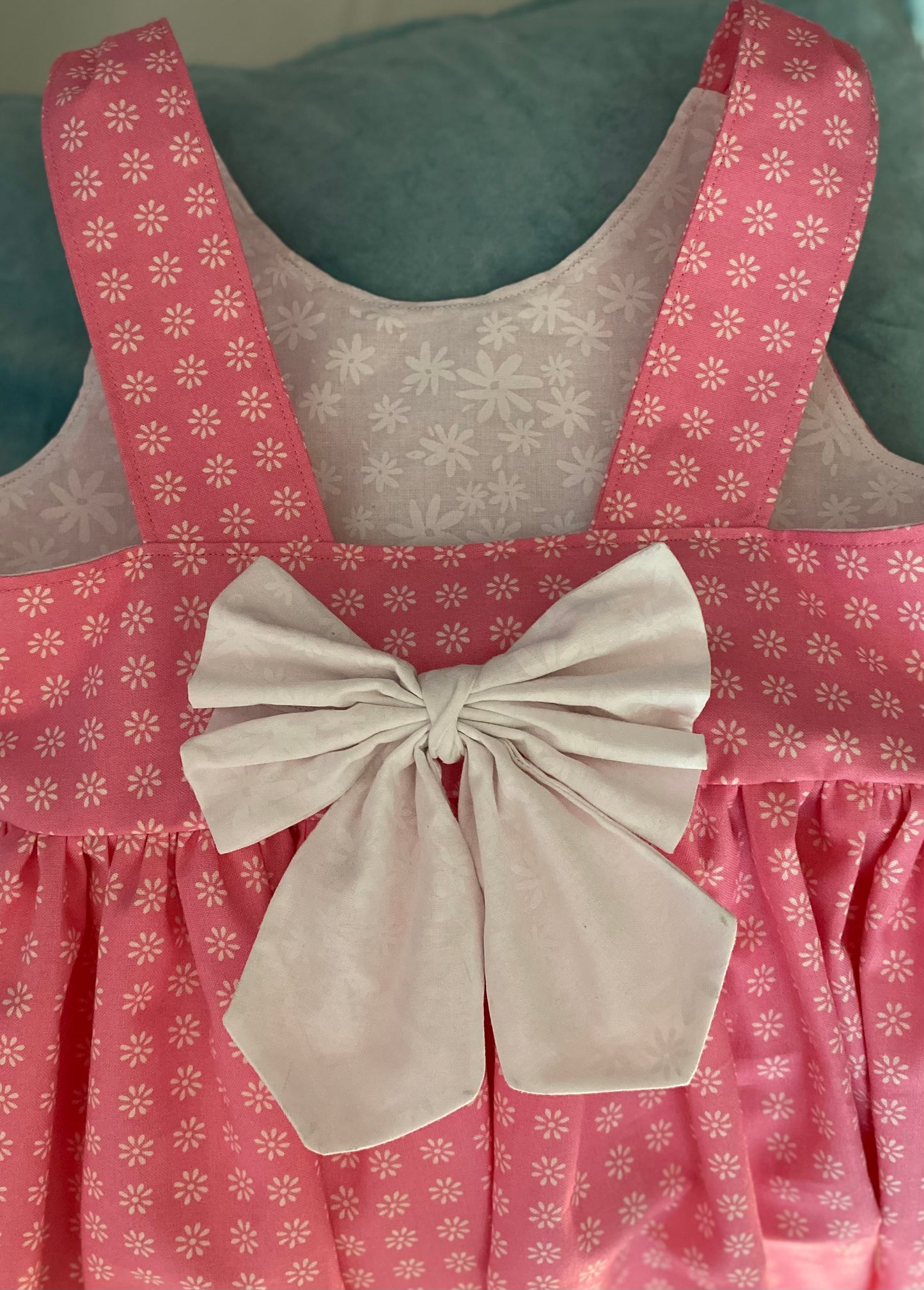 Pink with White Bow