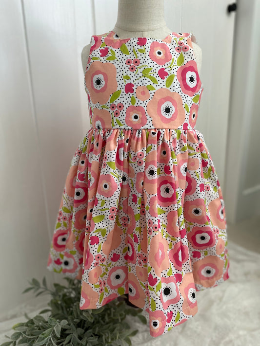Pink and Peach Floral