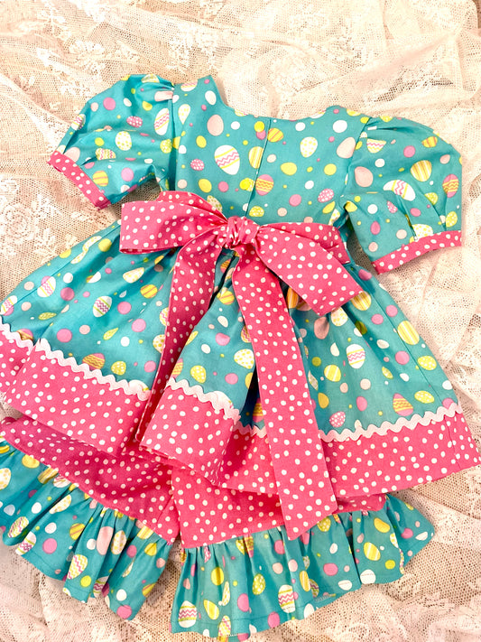 Easter Dress with Matching Basket