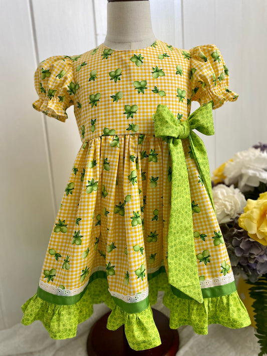 Yellow with bow