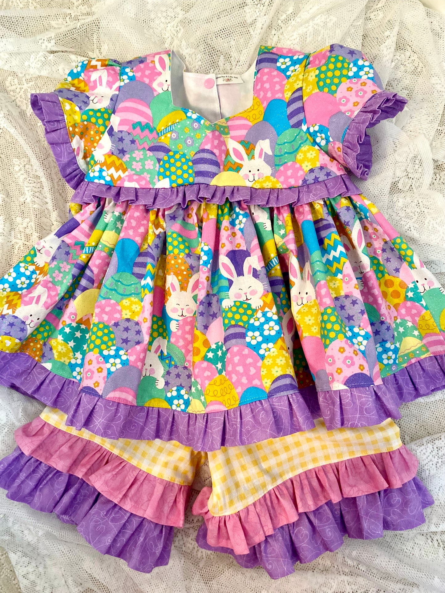 Easter Dress with Matching Basket